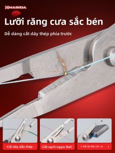 HISTAR | Khóa kéo cắt lưỡi câu Harsdale cầm tay đa năng dùng để cắt dây câu và rút vòng và móc câu khi đi câu