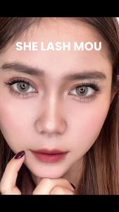 [TANPA LEM] MH01 SHE LASH MOU Bulu Mata Palsu Comic Style-K8 Double Tips Bulumata Natural Eyelash Extension