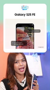 [Upgrade dari 128GB & Free Clear Case] Samsung Galaxy S25 FE 8/256GB - Icyblue | Smartphone AI | Galaxy AI | 4900 mAh