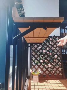 Folding Table Balcony Hanging Folding Desk Outdoor Bar Table Installation-free Computer Table Nordic