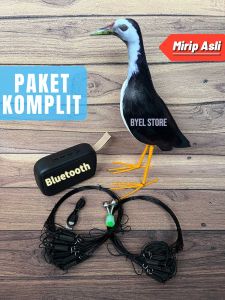Paket jerat racik ruak ruak kareo sawah + speaker mp3