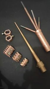 Klem kuku macan grounding uk 50 70 100 mm clamp kabel tembaga grounding