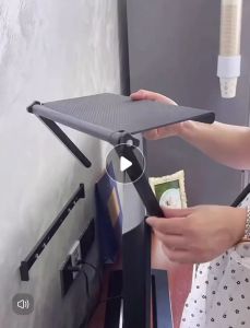 TV Set-top Box Rack Router Remote Control Rack Triangle Stabilizing Bracket