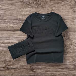 Áo Thun babytee chất BORIP COTTON xịn có size từ 35kg đến 70kg DOGA chữ dập nổi trẻ trung 6 màu sang trọng Mã 186