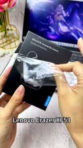 Lenovo ERAZER XF53 หูฟังนักแปล หูฟังแปลภาษา AI หูฟังไร้สาย Bluetooth 6.0 IPX5 กันน้ำ หูฟัง AI Smart Translation รองรับ 135 ภาษา เปิดด้านหลัง โทรแบบ HD หูฟังสำหรับเล่นกีฬา พร้อมไมโครโฟน สำหรับ iOS และ Android