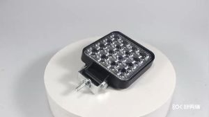 2 buah LAMPU SOROT TEMBAK CREE 16 MATA 48 WATT PUTIH WORKLIGHT LED 16 TITIK 48 WATT PUTIH