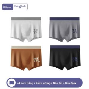 Quần lót MiiOW Catman cho nam vải cotton 100% thoáng khí kháng khuẩn cạp vừa