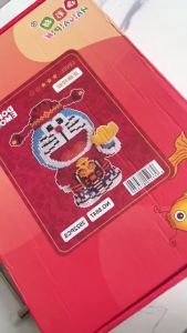 [ TẶNG BÚA ] mô hình lắp ráp Doraemon  thần tài 40cm