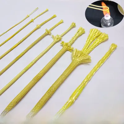 Dây Thừng Kevlar Aramid Dệt Cách Điện Chịu Nhiệt Độ Cao Dây Thừng Kéo Chữa Cháy Dây Thừng Thoát Hiểm Chống Cháy