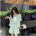 TM 5815 Vivian Blazer &  shorts set 2pcs import. 