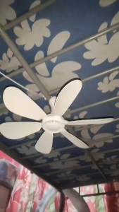 【New Upgrade】6 Blade Ceiling Fan USB Ceiling Fan Silent Portable Easy To Carry and Use Foldable