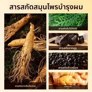 สีผมแบบถ่ายโอนผิวหนังแบบผสมพันธุ์ธรรมชาติสำหรับผู้ชายและผู้หญิง สีดำ ไม่มีส่วนผสมที่ระคายเคือง เครื่องมือเสริมผม