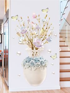 Modern Minimalist Decorative Wall Stickers for Girls Room Waterproof Moisture Proof Collision Protection Warm And Ugly Covering