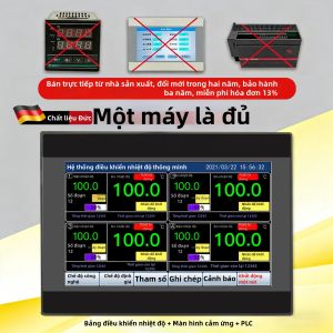 CHUANGYI | Điều Khiển Nhiệt Độ Đa Giai Đoạn Có Màn Hình Cảm Ứng Lập Trình Được