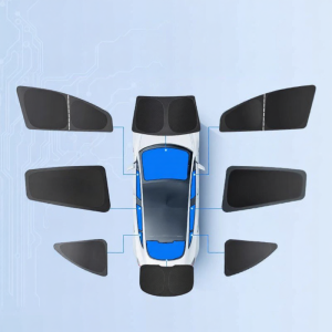 HELLOLEIBOO | Sun Protection Privacy Curtains For Car Front and Rear Windows