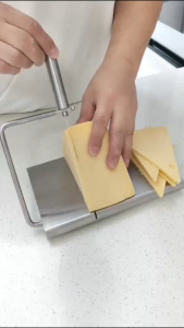 Cheese Slicer Butter Cutter Butter Grinder Stainless Steel Board Meat Slicer With Cutting Wire