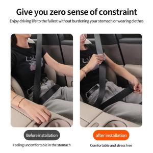 OUHOE | Car Seat Belt Adjuster Seat Belt Clamp Shoulder And Neck Seat Belt Locking Clip Protector Comfortable Driving Auto Accessories