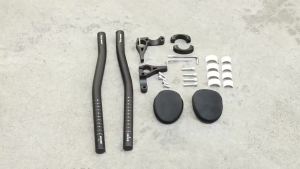 WEST BIKING Bike Rest TT Handlebar Aero Bars For Cycling Triathlon Time Trial Tri Bars MTB Road Bicycle Handle Bar Aerobars