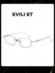 Evil Pet | Nearsighted Anti Blue Light Metal Glasses Frames For Women