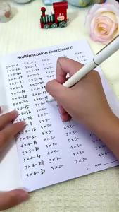 NEW Multiplication And Division Workbook Math Practice Book Boost Calculation Skills Educational Tool For Brain Development
