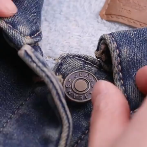 Jeans Snap Button Kit Assorted Patterns Colors Customizing Denim Baby Wear 40 Sets No Sew DIY Replacement Removable