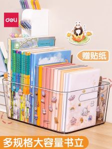 Giá Sách Acrylic Dày Dung Tích Lớn Trong Suốt Để Bàn Đựng Mỹ Phẩm Giá Sách Cho Trẻ Em Giá Sách Văn Phòng Phẩm Văn Hóa