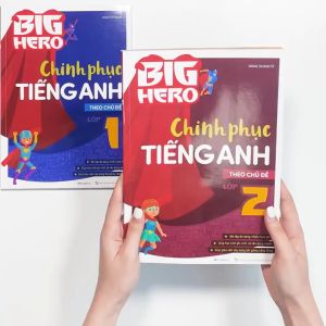 Sách Big Hero Chinh phục Tiếng Anh theo chủ đề Lớp 2 - Megabook