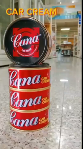 CANA กาน่า ครีมขัดสีรถ ครีมเคลือบเงารถ แวววาว ลบรอยขนแมว 220 กรัม