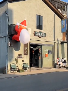 LED Inflatable Santa Claus Lighted Blow-Up Christmas Decoration Outdoor Yard Garden Holiday Ornamen