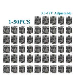 1-50pcs MP1584EN DC-DC Buck Converter Module – Adjustable Output 1.25-30V 3A Max for 12V/24V to 5V/3.3V Power Supply