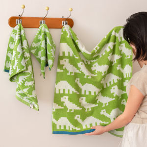 Khăn Mặt Cotton Nguyên Chất Khăn Mặt Thấm Hút Nhanh Khăn Tắm Khăn Vuông Nhỏ Cho Người Lớn Bộ Ba Món Khăn Mặt