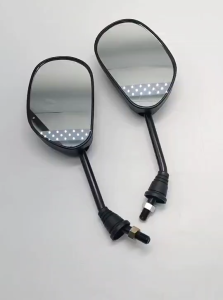 กระจกมองหลังเดิม MIO-MX ปี2007 (ขาดำ) ขนาดขาเกลียว10มิล สินค้าคุณภาพดี พร้อมส่ง