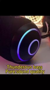 Philips | Philips TAS3209 Portable Wireless Speaker W/ Colorful Lighting 1800mAh Battery Life Wonderful Sound Music for Outdoor Camping