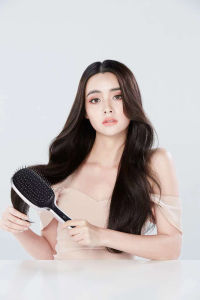 CoolAstyler Natural Wooden Hair Brush แปรงหวีไม้ น้ำหนัก ด้ามไม้ไผ่จับถนัดมือ แข็งแรง ร่วมกันแปรงหวีผม