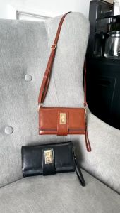 Dompet Wanita ORION Free Tali panjang dan pendek Bahan Leather premium