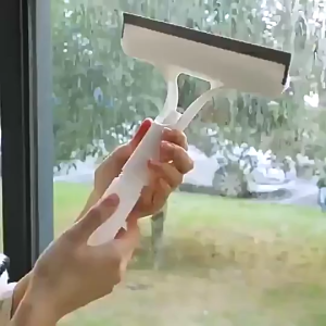 3in1 Window Wiper Glass Cleaning Brush With Spray Bottle Multifunctional Squeegee Cleaner