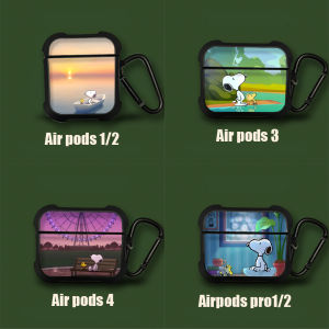Snoopy Cartoon Dog New Creative Silicone Protective Case for Apple Airpods 1 2 3 4 pro Wireless Bluetooth Earphone Cover Airpods pro 2 Hard Shell Case