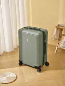 PRAYING | กระเป๋าเดินทางแบบหนาสำหรับผู้ชายและผู้หญิง ความจุขนาดใหญ่ 24 นิ้ว กระเป๋าเดินทางแบบมีซิป กระเป๋าเดินทางแบบมีล้อแบบหมุนได้ทุกทิศทาง