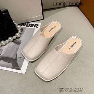 LKfashion ของใหม่ รองเท้าคัทชูแฟชั่นคุณผู้หญิง ดีไซน์เรียบหรู แมทช์ลุคทางการหรือเที่ยวในวันหยุดได้หมดเลย วัสดุเป็นยางพื้นบางไม่หนาใส่สบายเท้า มี3สีให้เลือกสั่ง กดกันได้เลย