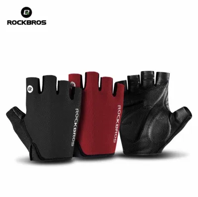 Rockbros Sarung Tangan Gel Sepeda Gloves Half Finger