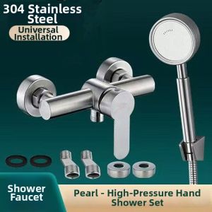 Dual-function for Bathtub and Shower In-wall Mixer