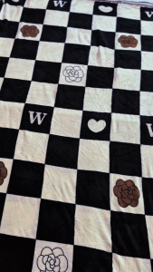 (HF) LOKAL Selimut Flanel Polyester 180x200CM Lembut Halus Ringan dan Premium / High Quality