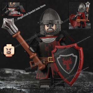 Middle Earth Inspired Knight Figure Building Blocks Toy