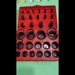 419pcs O-ring Assortment Set Seal Gasket Universal Rubber O Ring Kit
