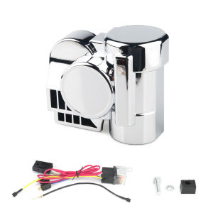 12V 200W Snail Compact Super Loud 450Hz Air Horns With Relay for Car Motorcycle Truck Lorry Yacht Boat SUV
