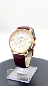 PAD HENER Liones Jam Tangan Couple Pria Wanita Straps Kulit Tanggal Mewah Elegan Hadiah Free Box