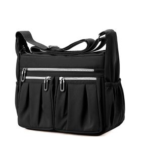 Fashionable Large Capacity Nylon Crossbody Bag for Women Casual Stylish Shoulder Bag with Multiple Layers Easy to Carry