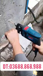 Máy khoan điện Bosc - Bộ máy khoan đầy đủ phụ kiện