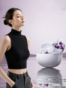 ROEL-PLAY | Clip-On Bone Conduction Long-Lasting Noise-Cancelling Comfortable Bluetooth Earphones