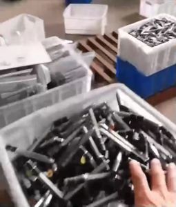 🛵กทมมีส่งด่วน🛵พร้อมส่งในไทย หัวแพ็คเกอร์ หัวอัดฉีดน้ำยาพียู หัวอัดฉีดอีพ็อกซี่ A10 เข็มอัดฉีดแรงดันสูงกันน้ำรั่ว 50หัวสินค้าพร้อมส่งในไทย 50หัว